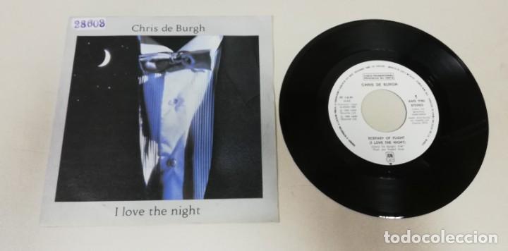 Discos de vinilo: Chris de Burgh - I Love The Night (7&rdquo;, Single) - Foto 1