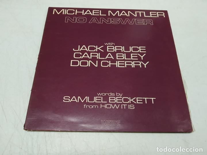 Discos de vinilo: Michael Mantler - No Answer jazz - Foto 1