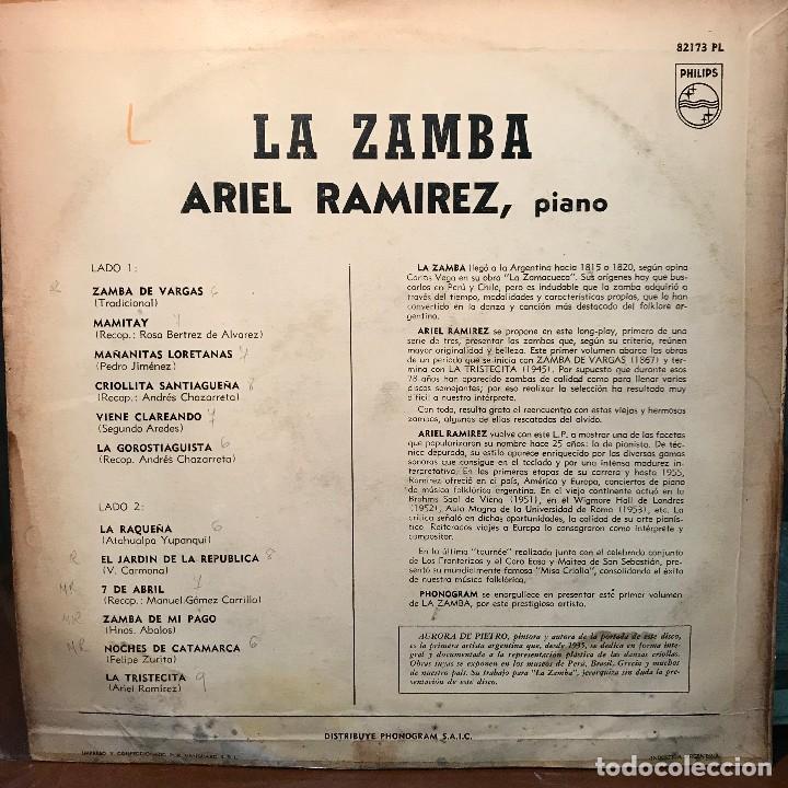 Discos de vinilo: LP argentino de Ariel Ram&iacute;rez a&ntilde;o 1967 - Foto 2