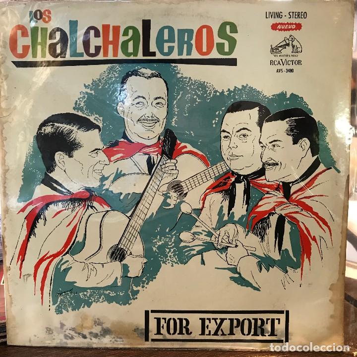 Disques de vinyle: LP argentino de Los Chalchaleros a&ntilde;o 1963 reedici&oacute;n
