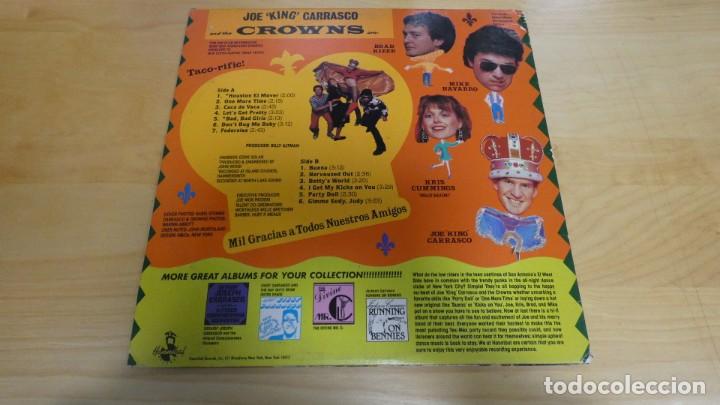 Discos de vinilo: LP VINILO JOE CARRASCO . KING - Foto 2