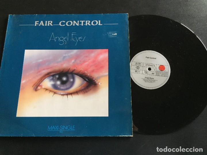 Discos de vinilo: FAIR CONTROL angel eyes - extended 12&rdquo; germany - Foto 1