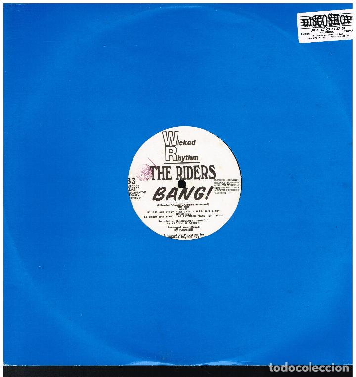 Discos de vinilo: THE RIDERS - BANG - LP 2003 - Foto 1