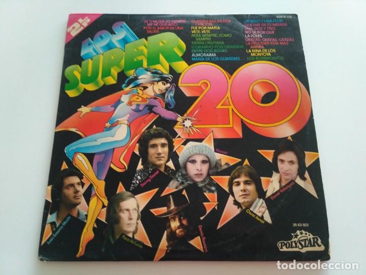 Discos de vinilo: Los Super 20 (2xLP, Comp) - Foto 1