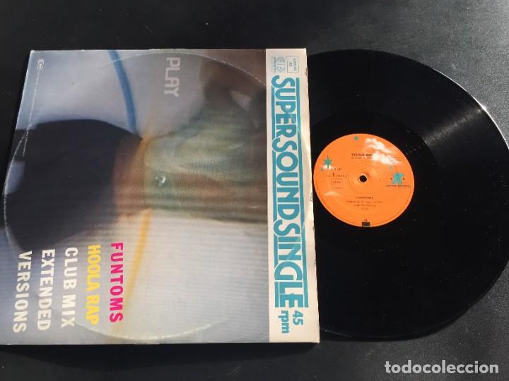 Discos de vinilo: FUNTOMS hoola rap - maxi single 12&rdquo; germany - Foto 1