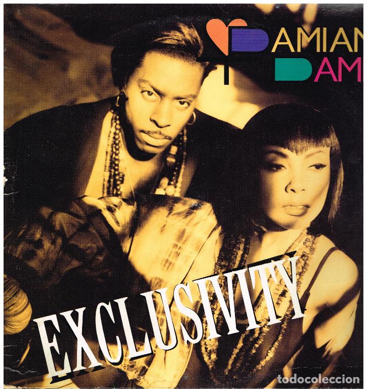 Discos de vinilo: DAMIAN DAME - EXCLUSIVITY - MAXI SINGLE 1992 - Foto 1