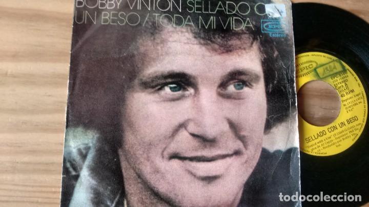 Discos de vinilo: SINGLE ( VINILO) DE BOBBY VINTON A&Ntilde;OS 70 - Foto 1