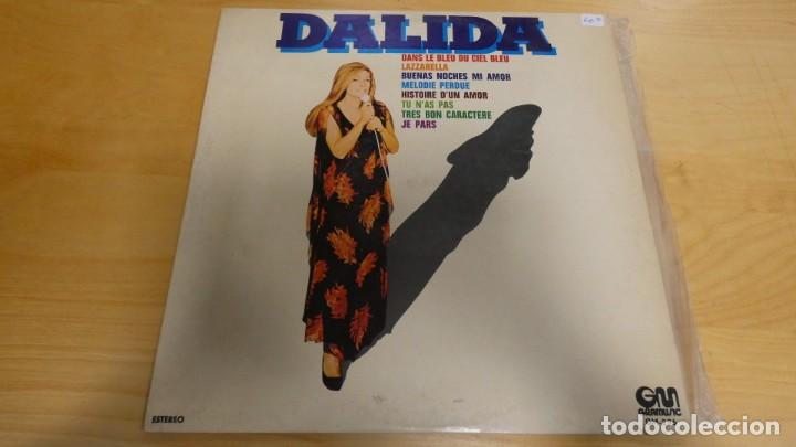 Discos de vinilo: LP VINILO DALIDA . DANS LE BLEU DU CIEL BLEU . - Foto 1