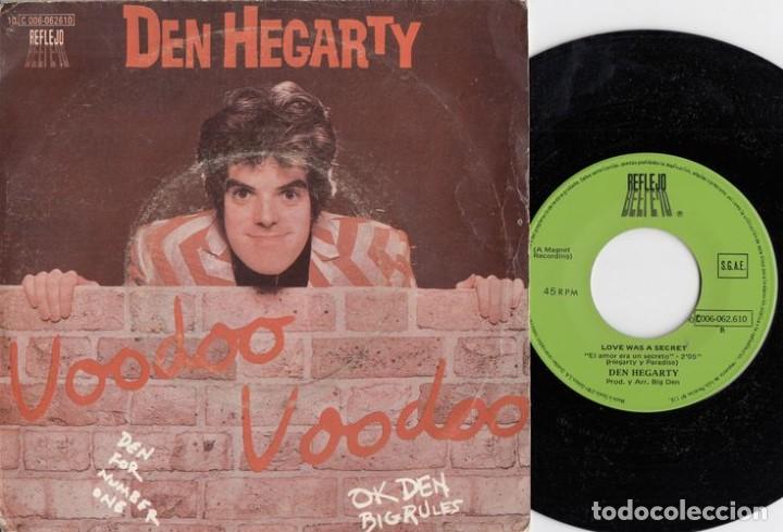 Vinyl records: DEN HEAGARTY - VOODOO VOODOO - SINGLE DE VINILO EDCION ESPA&Ntilde;OLA - NEO ROCKABILLY