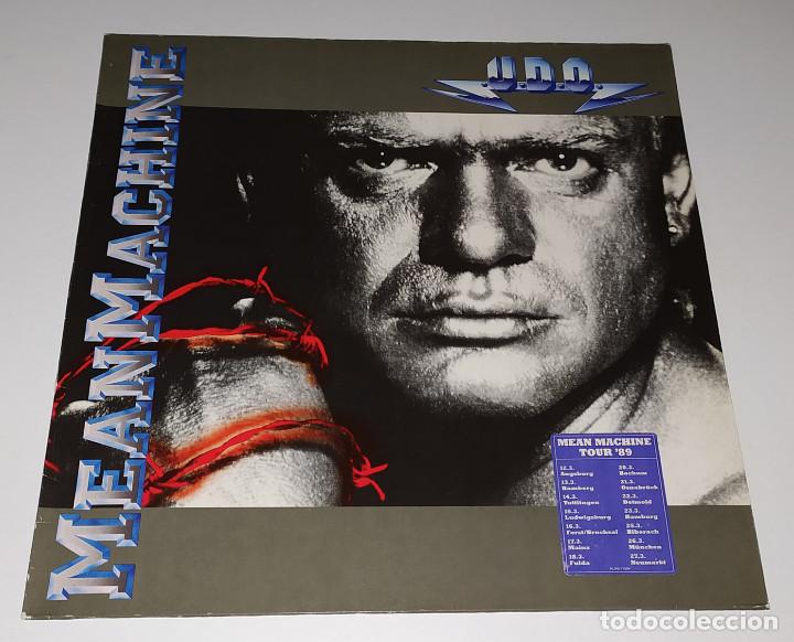 Discos de vinilo: LP U.D.O. - MEAN MACHINE - Foto 1