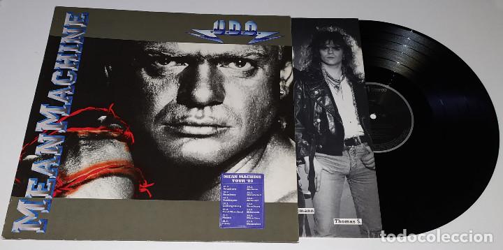 Discos de vinilo: LP U.D.O. - MEAN MACHINE - Foto 3