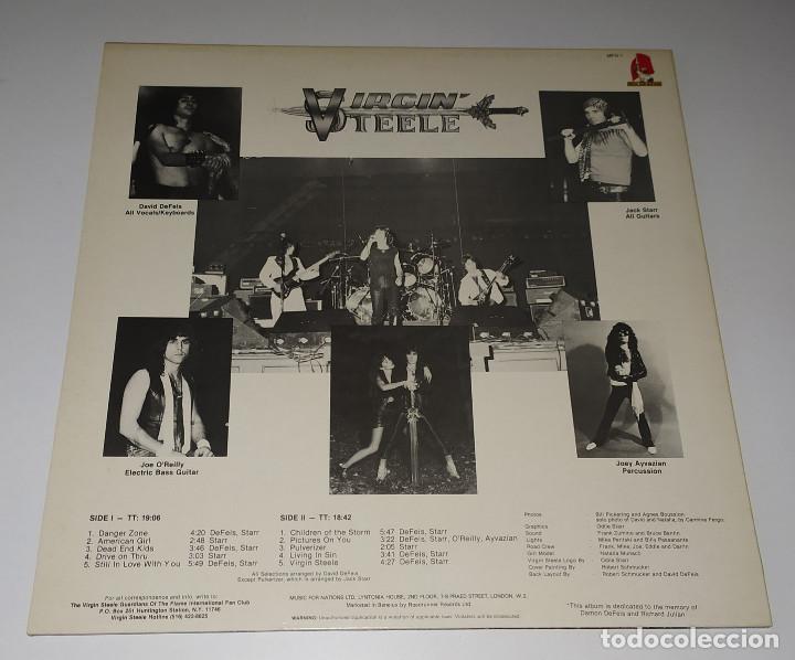 Discos de vinilo: LP VIRGIN STEELE - VIRGIN STEELE - Foto 2