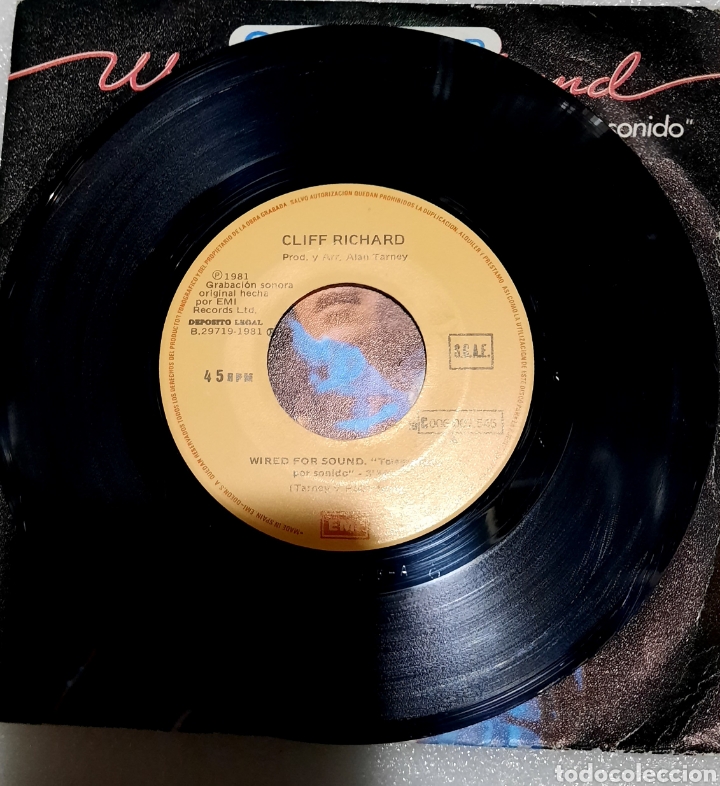 Discos de vinilo: Cliff Richard- Wired for sound - Foto 2