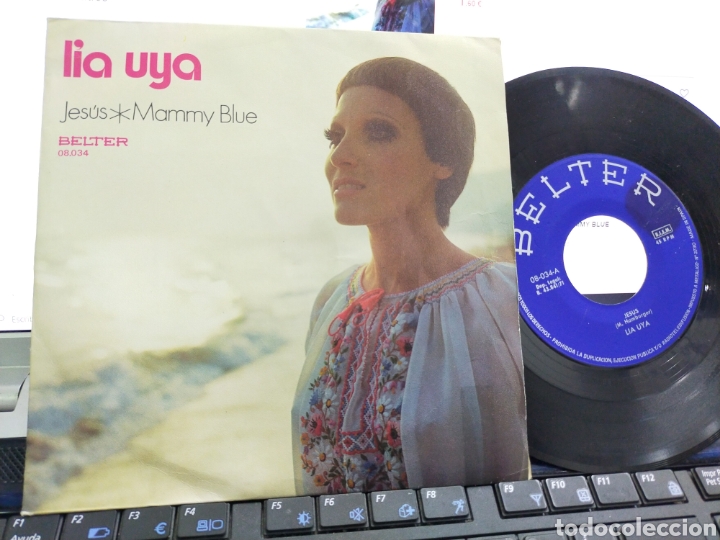 Discos de vinilo: Lia uya single Jes&uacute;s 1971 - Foto 1