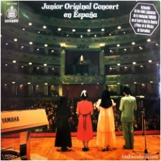 Discos de vinilo: JUNIOR ORIGINAL CONCERT – JUNIOR ORIGINAL CONCERT EN ESPAÑA - LP SPAIN 1976 - HISPAVOX HHS 11-32. Lote 222721823
