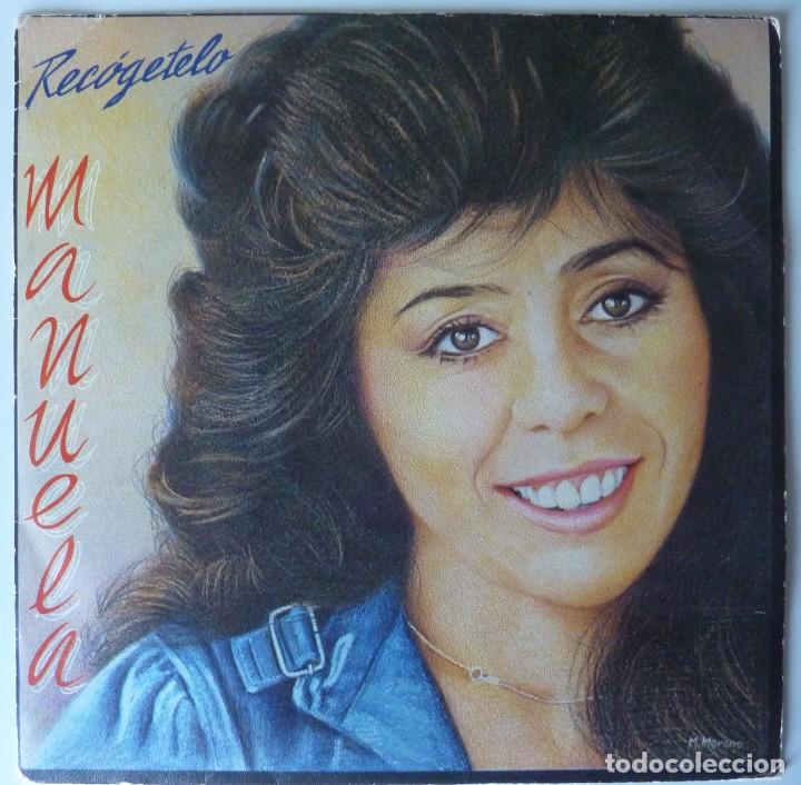 Discos de vinilo: MANUELA // RECOGETELO // PROMO // 1984 // SINGLE - Foto 1