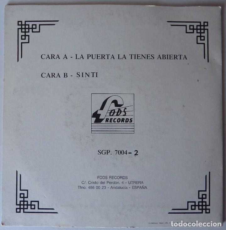 Discos de vinilo: MANUEL ORTA // SIN TI // 1990 // SINGLE - Foto 2