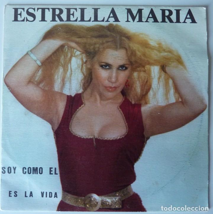 Discos de vinilo: ESTRELLA MARIA // SOY COMO EL // 1986 // SINGLE - Foto 1