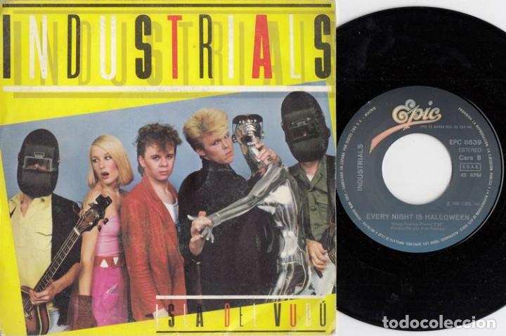 Vinyl records: NDUSTRIALS - ISLA DE VUDU - SINGLE VINILO EDICION ESPA&Ntilde;OLA