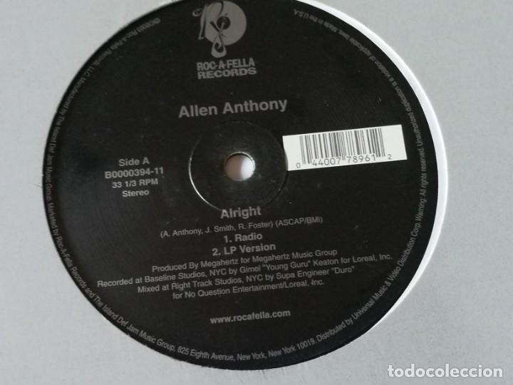 Discos de vinilo: Allen Anthony - Alright - 2003 - Foto 1