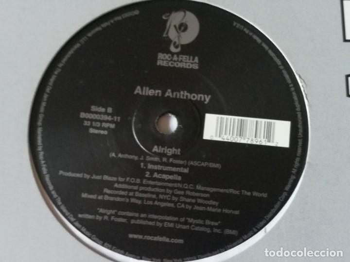 Discos de vinilo: Allen Anthony - Alright - 2003 - Foto 2