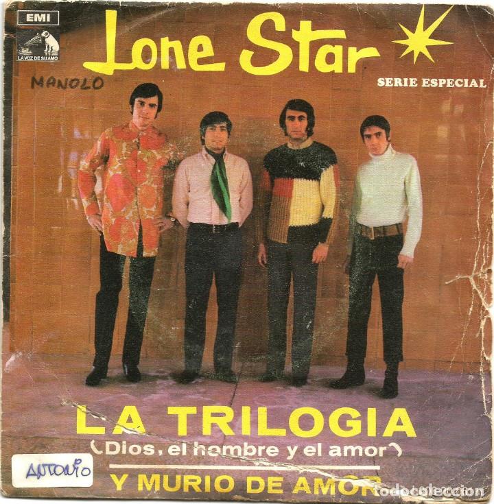 Discos de vinilo: LONE STAR - LA TRILOG&Iacute;A (SG) 1969 - Foto 1