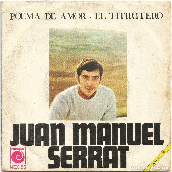 Discos de vinilo: JOAN MANUEL SERRAT (SG) 1968 - Foto 1
