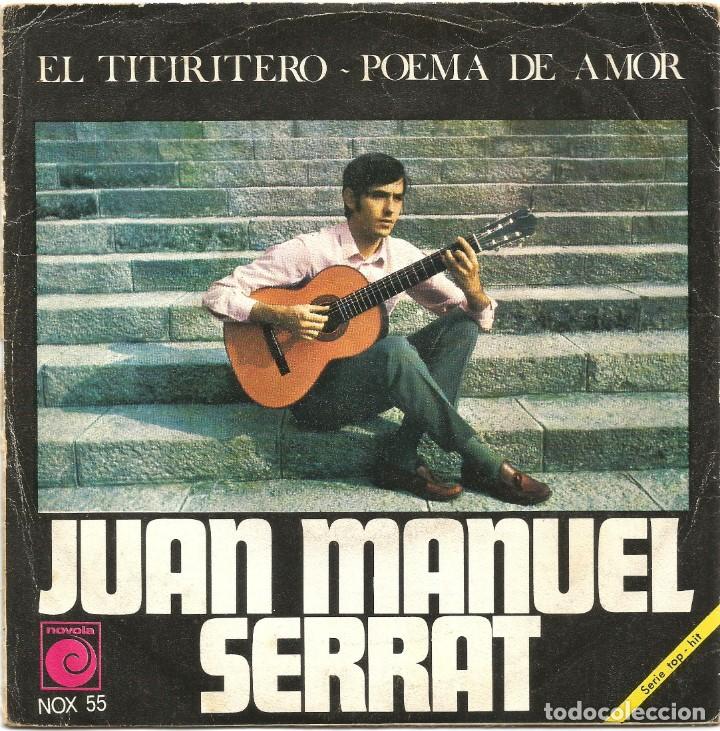 Discos de vinilo: JOAN MANUEL SERRAT (SG) 1968 - Foto 2