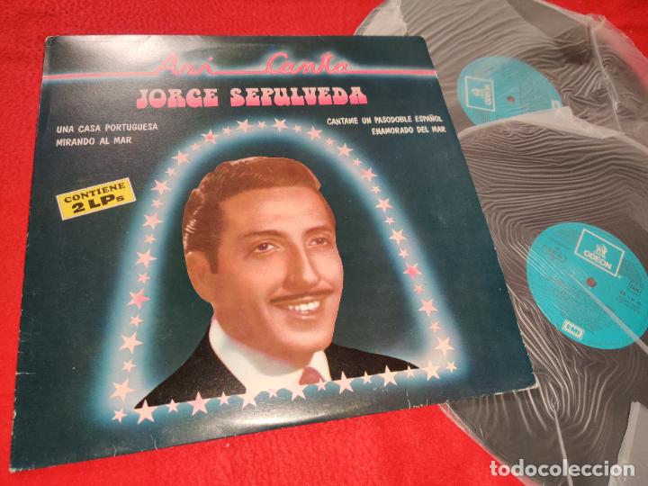 Discos de vinilo: JORGE SEPULVEDA Asi canta 2lp 1981 EMI Odeon - Foto 1