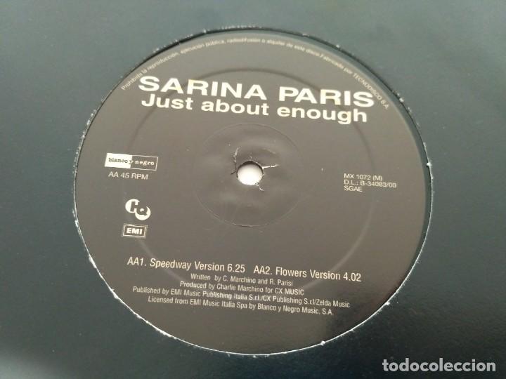 Discos de vinilo: Sarina Paris - Just About Enough - Foto 2