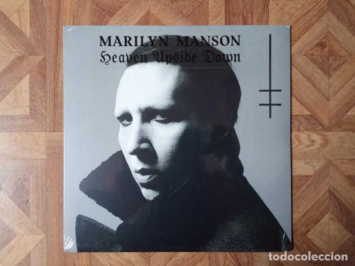 Discos de vinilo: MARILYN MANSON - HEAVEN UPSIDE DOWN - LP 2017 - PRECINTADO - Foto 1