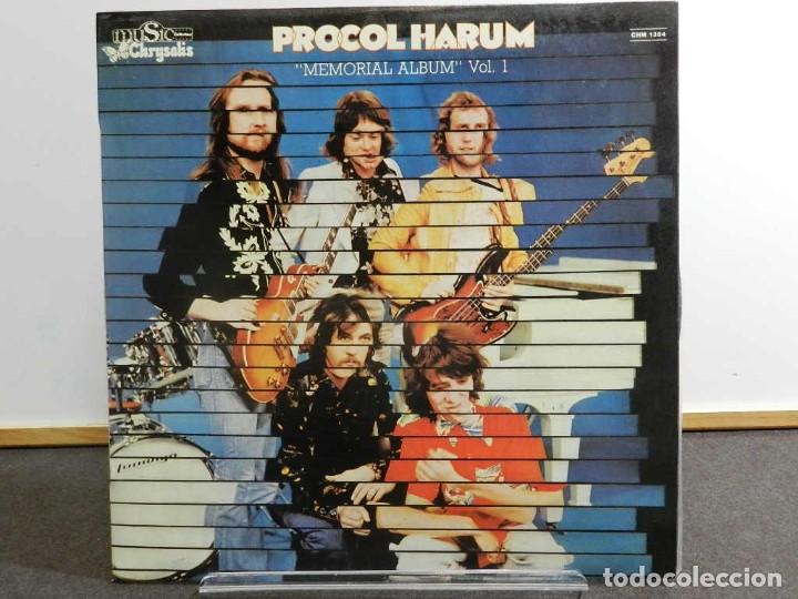 VINILO LP. PROCOL HARUM - MEMORIAL ALBUM VOL. 1. EDICIÓN ESPAÑOLA. (Música - Discos - LP Vinilo - Pop - Rock - New Wave Internacional de los 80)