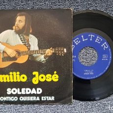 Discos de vinilo: EMILIO JOSÉ - SOLEDAD / CONTIGO QUISIERA ESTAR. EDITADO POR BELTER. AÑO 1.973. Lote 222918863