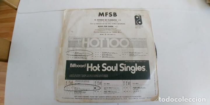 Discos de vinilo: MFSB-SINGLE EL SONIDO DE FILADELFIA - Foto 2