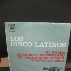Discos de vinilo: LOS CINCO LATINOS. EL HAREN + 3. EP CBS.