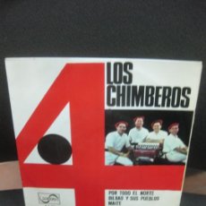 Discos de vinilo: LOS CHIMBEROS. POR TODO EL NORTE +3. EP ZAFIRO.