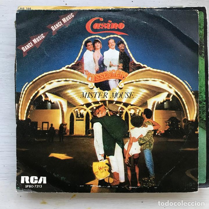 Discos de vinilo: PASSENGERS - CASINO / MISTER MOUSE - SINGLE RCA 1982 - Foto 1
