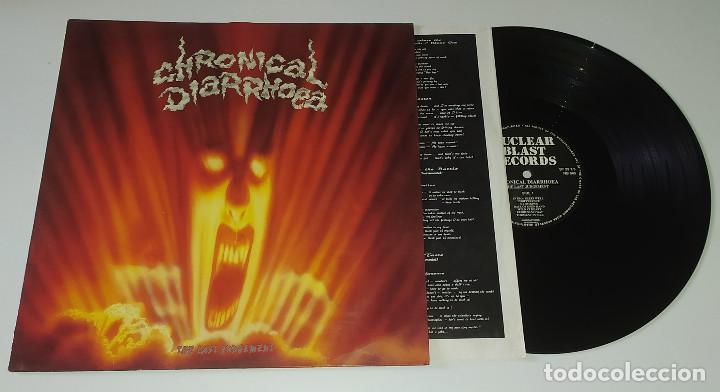 Discos de vinilo: LP CHRONICAL DIARRHOEA - THE LAST JUDGEMENT - Foto 3