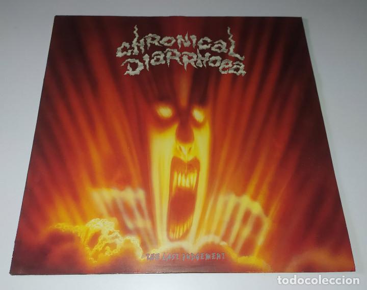 Discos de vinilo: LP CHRONICAL DIARRHOEA - THE LAST JUDGEMENT - Foto 1