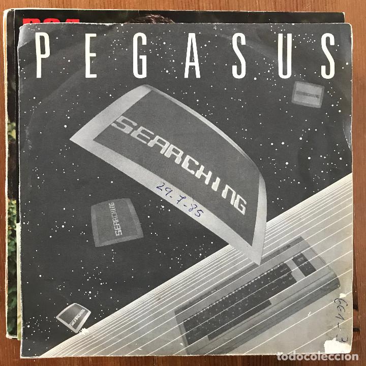 Discos de vinilo: PEGASUS - INCENDIO EN LA CUMBRE / CAM&Iacute; DE RUPIT - SINGLE PEGASUS 1985 - Foto 1