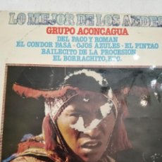 Discos de vinilo: LP - GRUPO ACONCAGUA - LO MEJOR DE LOS ANDES