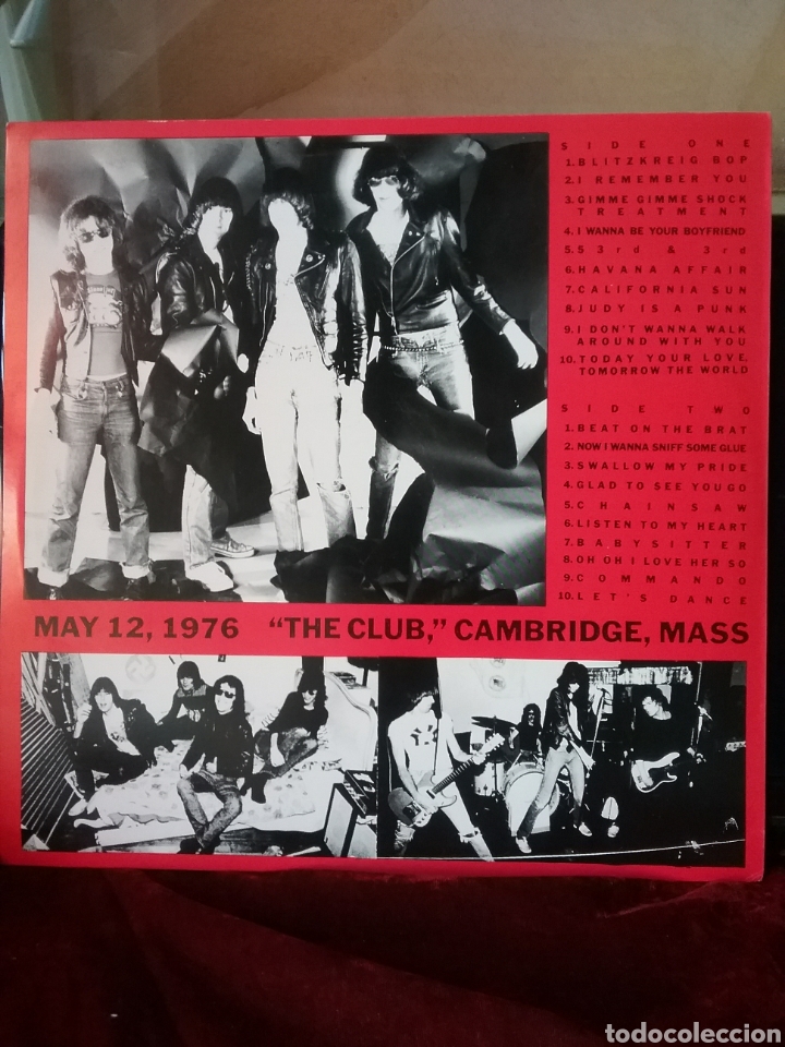 Discos de vinilo: RAMONES 1976 Muy raro LIVE .A estrenar - Foto 2