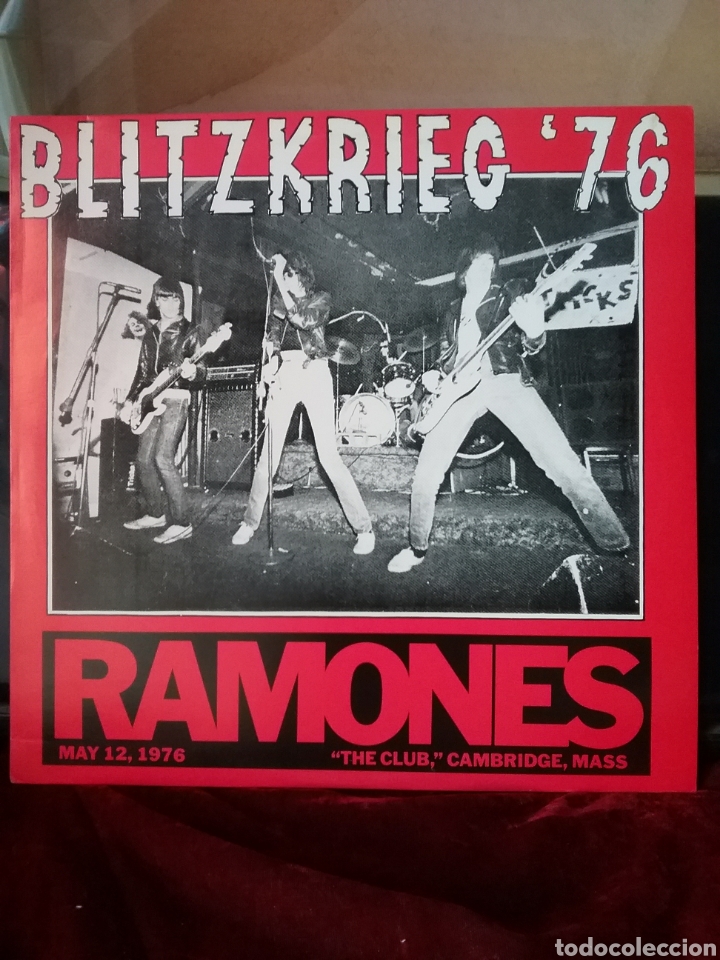 Discos de vinilo: RAMONES 1976 Muy raro LIVE .A estrenar - Foto 1