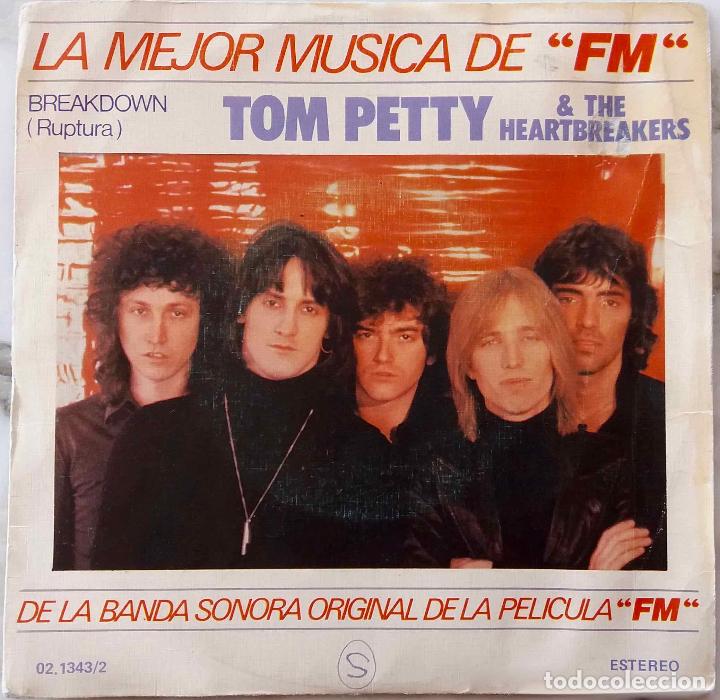 Discos de vinilo: TOM PETTY & THE HEARTBREAKERS, BREAKDOWN. SINGLE ESPA&Ntilde;A 1976 - Foto 1