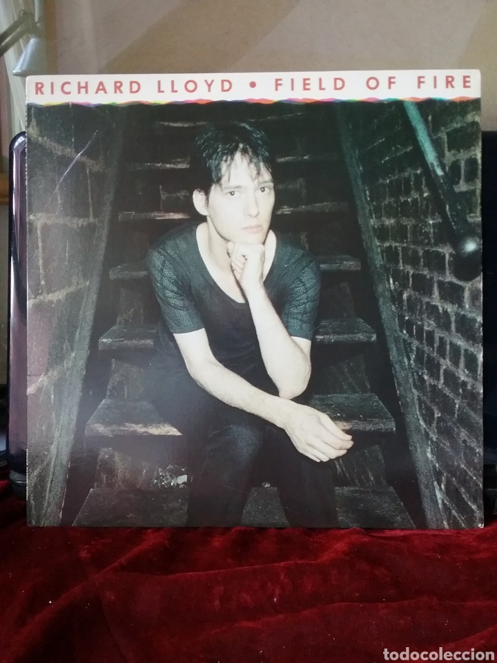 Discos de vinilo: RICHARD LLOYD 1986 MOVING TARGET EX TELEVISION. - Foto 1