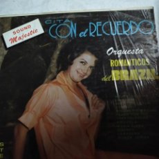 Discos de vinilo: ORQUESTA ROMANTICOS DEL BRAZIL - CITA CON EL RECUERDO LP TECA RECORDS