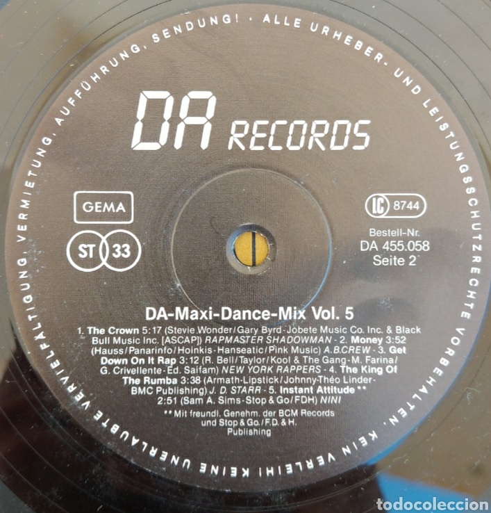 Discos de vinilo: Maxi single Ma dance Michael- Vol 5 - Foto 3