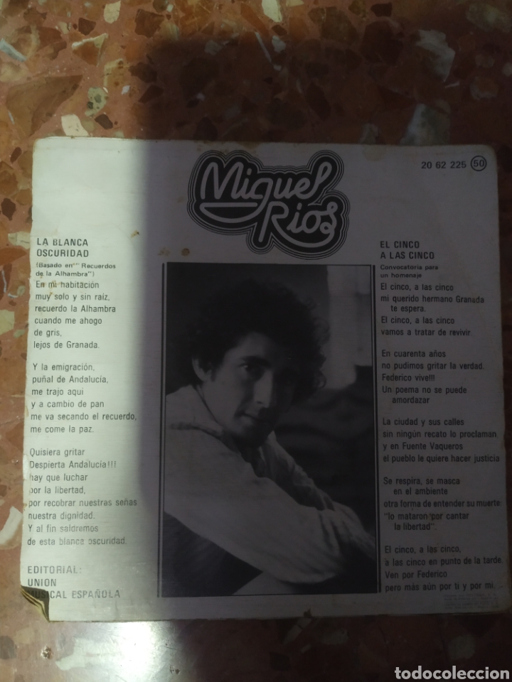 Discos de vinilo: Miguel R&iacute;os 5 lps+singles - Foto 8