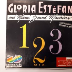 Discos de vinilo: GLORIA ESTEFAN / THE PASADENAS . SINGLE