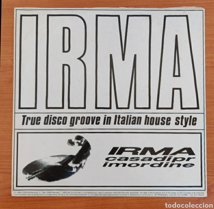 Discos de vinilo: Lp Irma - casadpir imordine - Foto 1